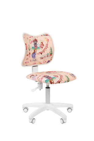 Детское компьютерное кресло Chairman Kids 102 белый пластик