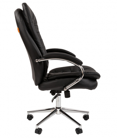 Офисное кресло руководителя Chairman 795 кожа черный