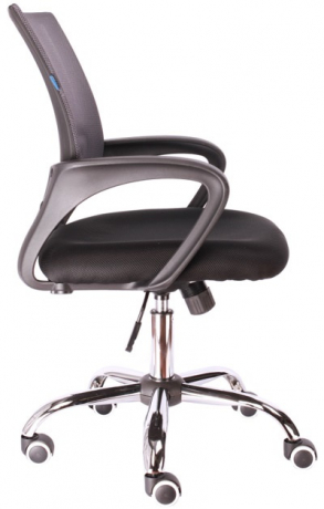 Компьютерное кресло Everprof EP 696 ткань-сетка черная/серая