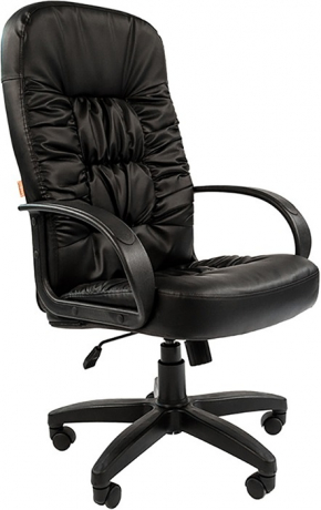 Кресло офисное компьютерное Chairman 416 экокожа черная