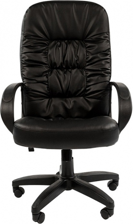 Кресло офисное компьютерное Chairman 416 экокожа черная
