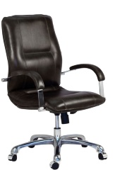 Кресло Филадельфия хром низкая спинка