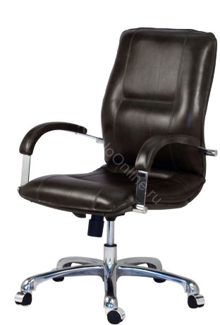 Кресло Филадельфия хром низкая спинка