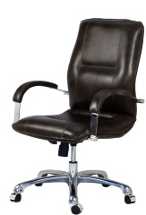 Кресло Филадельфия хром низкая спинка