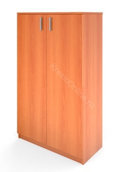 Стеллаж офисный В-834 с дверьми В-864 (714х378х1202)