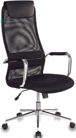 Кресло офисное Бюрократ KB-9N черный сетка/ткань