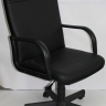Кресло офисное Эконом Стандарт экокожа черная