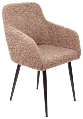 Стул для кухни Бюрократ KF-7 экомех коралловый