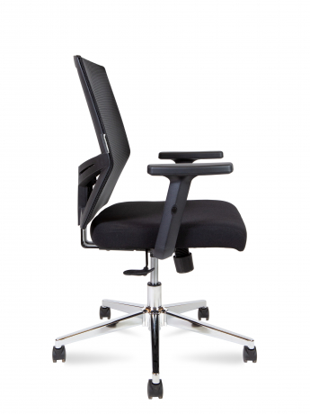 Офисное кресло Norden Торонто LB черный/база хром