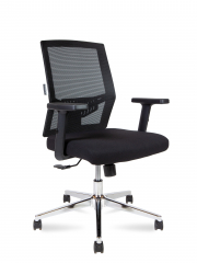 Офисное кресло Norden Торонто LB черный/база хром