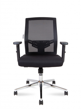 Офисное кресло Norden Торонто LB черный/база хром