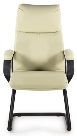Конференц-кресло UTFC Надир В/п пластик-люкс 727 экокожа бежевый