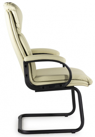 Конференц-кресло UTFC Надир В/п пластик-люкс 727 экокожа бежевый