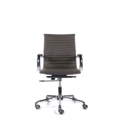 Кресло офисное CH-300 Кайман H хром (экокожа)