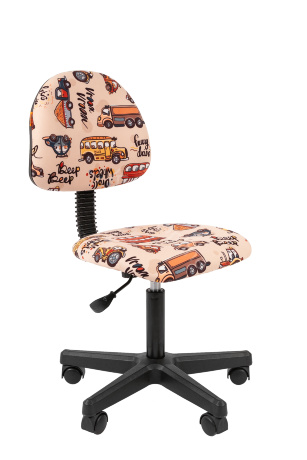 Детское компьютерное кресло Chairman Kids 104 черный пластик