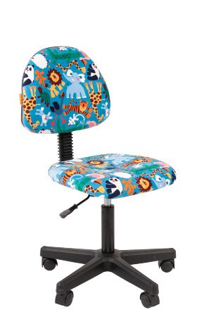 Детское компьютерное кресло Chairman Kids 104 черный пластик