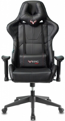 Кресло компьютерное игровое Zombie VIKING 5 AERO Edition черный экокожа