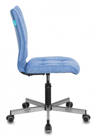 Кресло офисное Бюрократ CH-330M ткань голубой Velvet 86