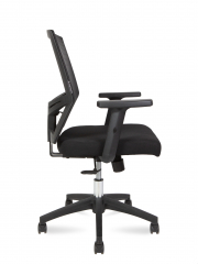 Офисное кресло Norden Торонто LB черный/черный пластик