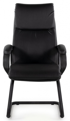 Конференц-кресло UTFC Надир В/п пластик-люкс 727 экокожа черный