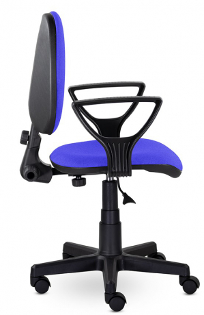 Компьютерное кресло UTFC Метро Гольф пластик ткань синий