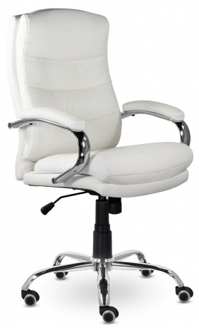 Кресло руководителя UTFC Бруно CH-707 белый