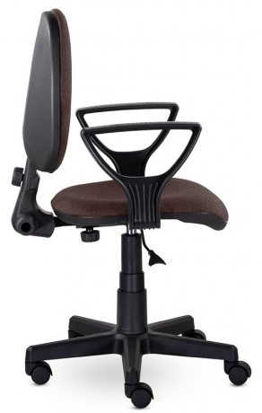 Компьютерное кресло UTFC Метро Гольф пластик ткань коричневый