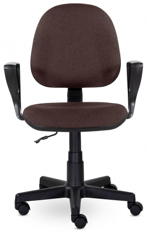 Компьютерное кресло UTFC Метро Гольф пластик ткань коричневый