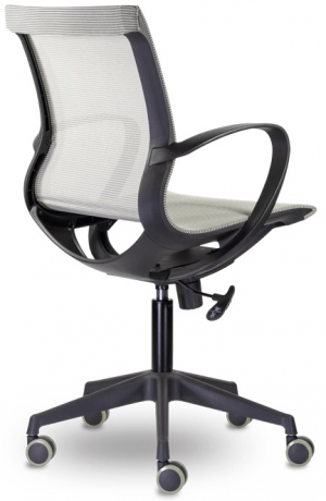 Компьютерное кресло Йота М-805 BLACK PL серый сетка