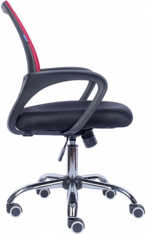 Компьютерное кресло Everprof EP 696 ткань-сетка черная/бордовая