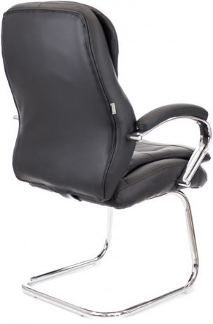Офисное конференц-кресло Everprof Valencia CF экокожа черная