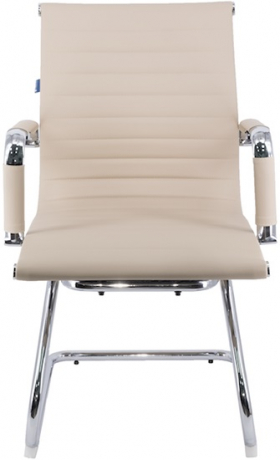 Офисное конференц-кресло Everprof Leo CF экокожа бежевая