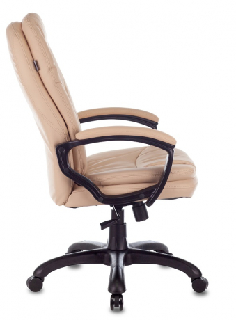 Кресло руководителя Бюрократ CH-868N бежевый экокожа