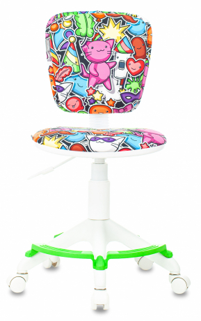 Детское компьютерное кресло Бюрократ CH-W204/F мультиколор маскарад