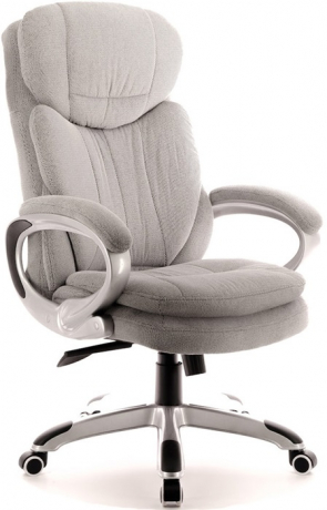 Кресло руководителя Everprof Boss T ткань серая