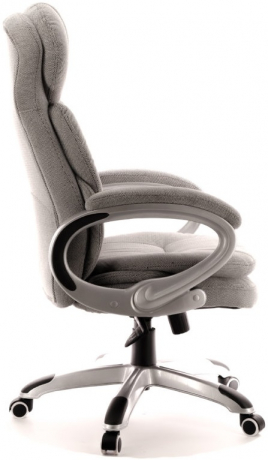 Кресло руководителя Everprof Boss T ткань серая