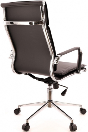 Кресло руководителя Everprof Nerey T экокожа черная