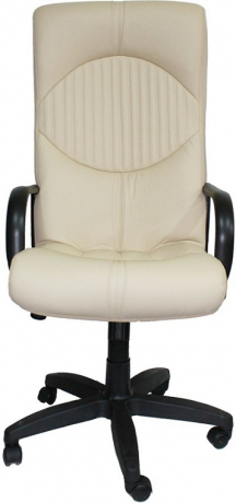 Кресло офисное Гермес Стандарт экокожа бежевая