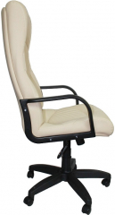 Кресло офисное Гермес Стандарт экокожа бежевая