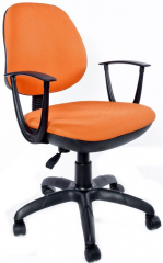 Компьютерное кресло Поло FreeStyle Соната ткань-сетка оранжевая