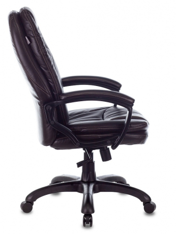 Кресло руководителя Бюрократ CH-868N темно-коричневый экокожа