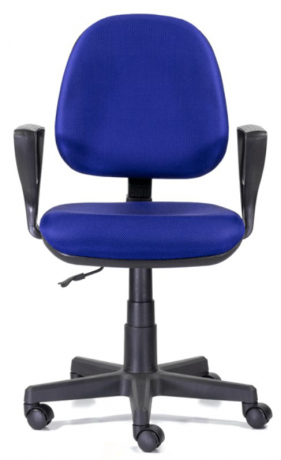 Компьютерное кресло UTFC Метро Гольф пластик ткань черно-синий