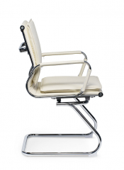 Офисное конференц-кресло Norden Харман CF (ivory) слоновая кость экокожа