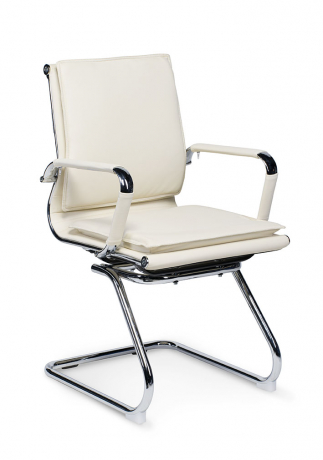 Офисное конференц-кресло Norden Харман CF (ivory) слоновая кость экокожа