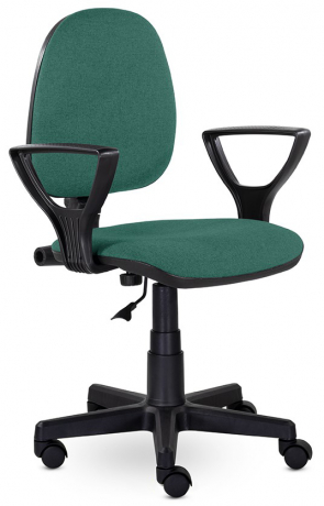 Компьютерное кресло UTFC Метро Гольф пластик ткань зеленый