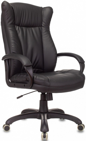 Кресло руководителя Бюрократ CH-879N черный экокожа