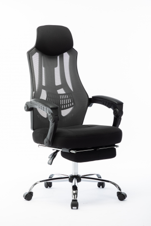 Офисное кресло Norden 007 NEW черный/черный пластик