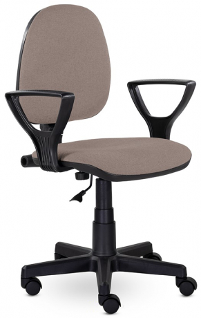Компьютерное кресло UTFC Метро Гольф пластик ткань бежевый