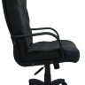 Офисное Кресло Премьер Стандарт Кожа (Nero8500) Черная