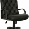 Офисное Кресло Премьер Стандарт Кожа (Nero8500) Черная